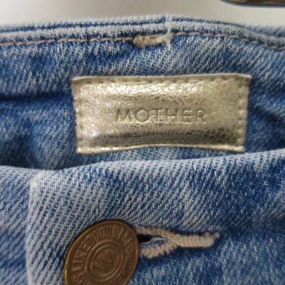 Mother High Waisted Looker Ankle Fray Size 25 - Picture 10 of 14